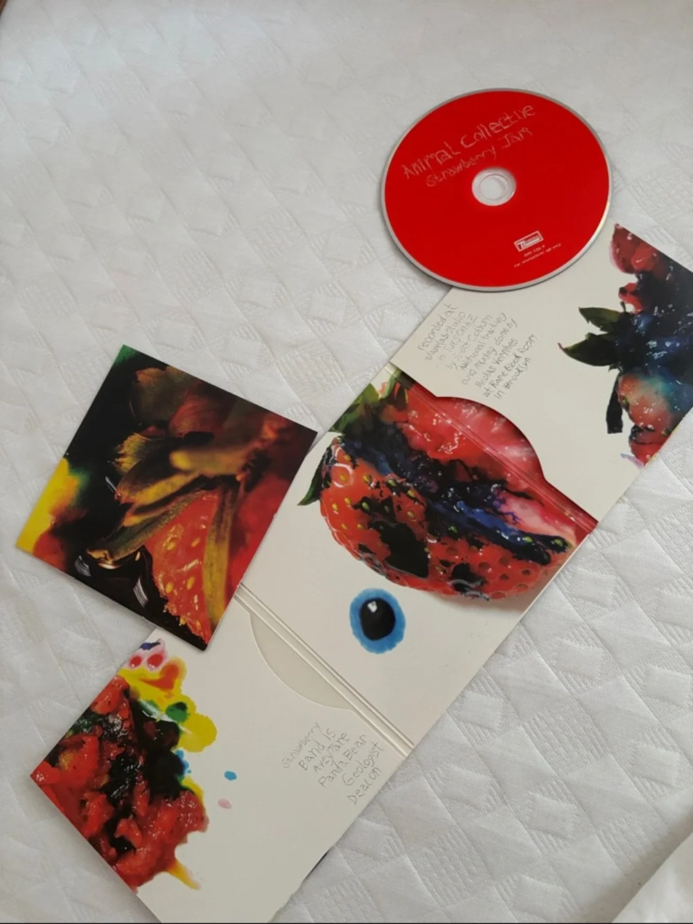 Animal Collective “Strawberry Jam” CD booklet - Picture 3 of 5